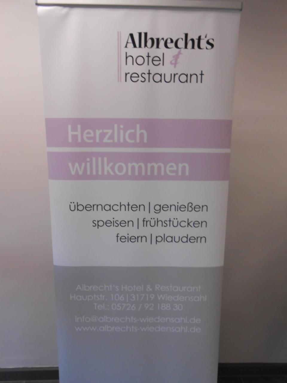 Albrecht'S Hotel & Restaurant Gmbh Wiedensahl エクステリア 写真